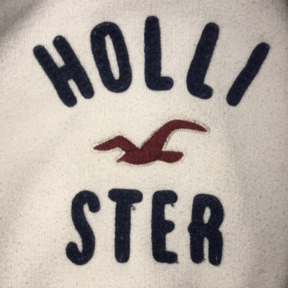 Hollister white sweatpants - Picture 3 of 4